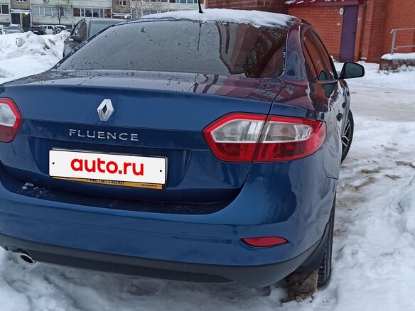 2012 Renault Fluence I, синий, 700000 рублей - вид 2