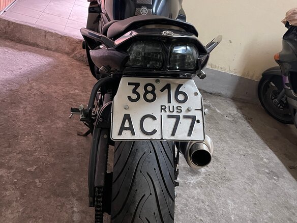 2011 Yamaha FZ1, чёрный, 550000 рублей - вид 3