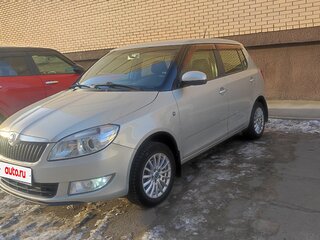 2014 Skoda Fabia II Рестайлинг, серебристый, 770000 рублей, вид 1