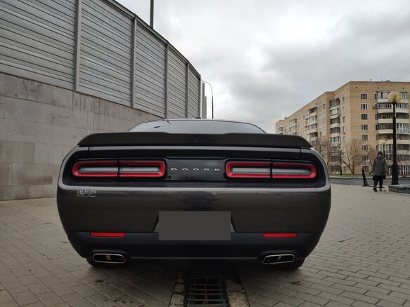 2019 Dodge Challenger III Рестайлинг 2, серый - вид 4