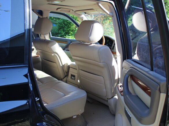 2005 Lexus LX 470 II Рестайлинг, чёрный, 1820000 рублей - вид 14