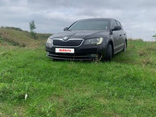 2013 Skoda Superb II Рестайлинг, коричневый, 865000 рублей, вид 2