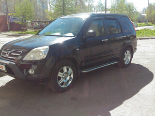 2005 Honda CR-V II Рестайлинг, чёрный, 900000 рублей, вид 1