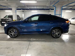 2021 BMW X6 30d III (G06), синий, 9999999 рублей, вид 3