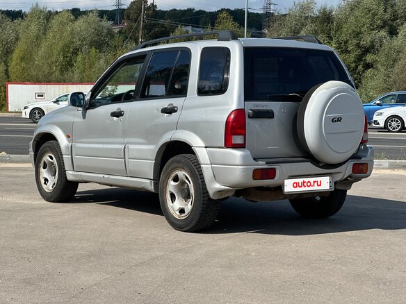 2003 Suzuki Grand Vitara I Рестайлинг, серебристый - вид 28