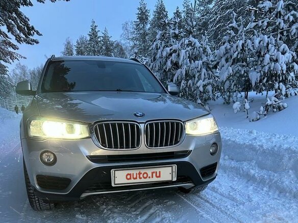 2016 BMW X3 28i xDrive II (F25) Рестайлинг, серый, 2300000 рублей - вид 6