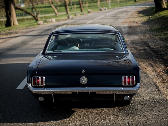 1966 Ford Mustang I, синий, 5300000 рублей - вид 7