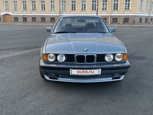 1988 BMW 5 серии 535i III (E34), серый, 7400000 рублей - вид 6