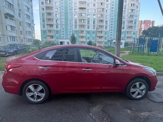 2017 Hyundai Solaris II, красный, 1300000 рублей, вид 5