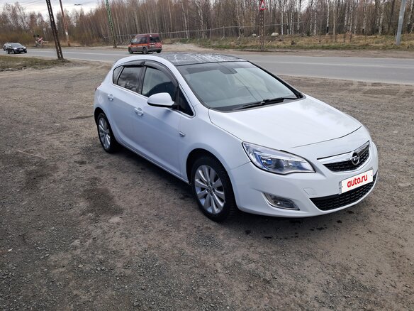 2011 Opel Astra J, белый, 480000 рублей