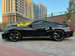 2004 Porsche 911 Turbo V (996) Рестайлинг, чёрный, 8000000 рублей, вид 5