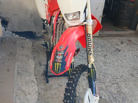 2009 Honda CRF 450X, красный, 400000 рублей, вид 4