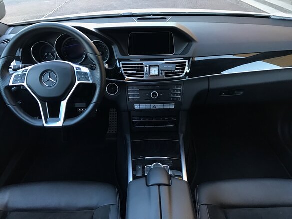 2015 Mercedes-Benz E-Класс 200 IV (W212, S212, C207) Рестайлинг, белый - вид 4
