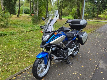 2018 Honda NC 750X, синий, 880000 рублей, вид 1