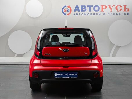 2018 Kia Soul II Рестайлинг, красный, 1471000 рублей, вид 4