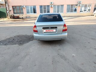 2004 Hyundai Accent ТагАЗ II, серый, 370000 рублей, вид 3