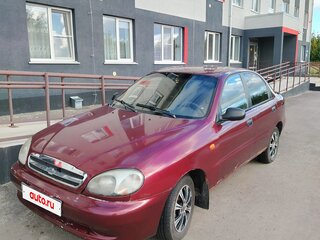 2008 Chevrolet Lanos I, красный, 100000 рублей, вид 1
