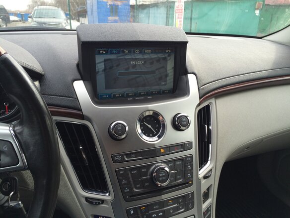 2008 Cadillac CTS II, чёрный - вид 3