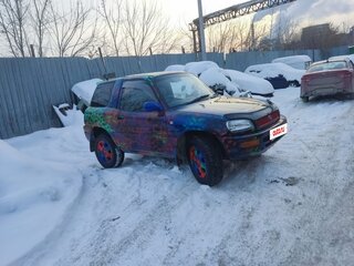 1996 Toyota RAV4 I (XA10), пурпурный, 550000 рублей, вид 4