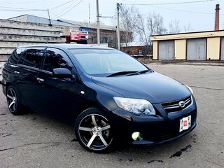 2010 Toyota Corolla Axio X (E140, E150) Рестайлинг, чёрный, 1100000 рублей, вид 3