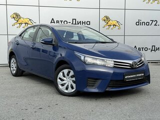2013 Toyota Corolla XI (E160, E170, E180), синий, 1220000 рублей, вид 3