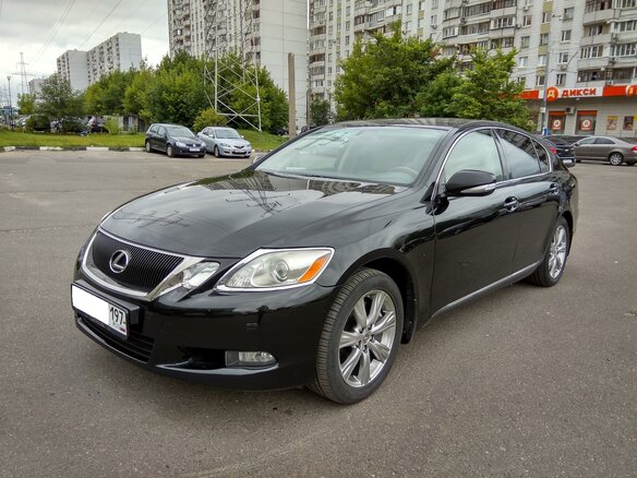 2010 Lexus GS 350 III Рестайлинг, чёрный - вид 5