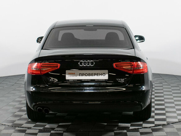 2012 Audi A4 IV (B8) Рестайлинг, чёрный - вид 3