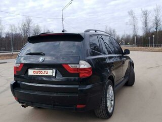 2008 BMW X3 20d I (E83) Рестайлинг, чёрный, 900000 рублей, вид 4