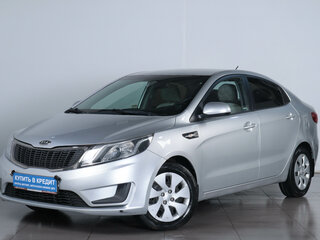 2011 Kia Rio III, серебристый, 759000 рублей, вид 3