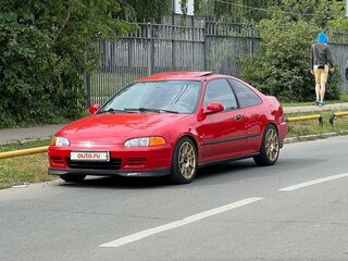 1995 Honda Civic V, красный, 1000000 рублей, вид 1