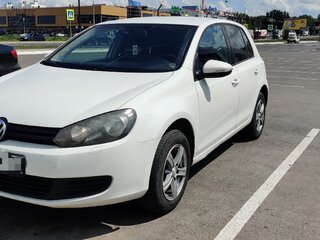 2012 Volkswagen Golf VI, белый, 715000 рублей, вид 1
