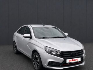 2017 Lada (ВАЗ) Vesta I, серебристый, 850000 рублей, вид 1