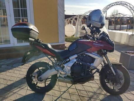 2013 Kawasaki Versys 650, пурпурный, 450000 рублей, вид 1