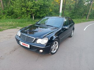 2005 Mercedes-Benz C-Класс 230 II (W203) Рестайлинг, чёрный, 810000 рублей, вид 1