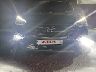 2017 Hyundai Santa Fe III Рестайлинг, чёрный, 2750000 рублей, вид 3