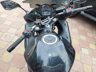 2015 Kawasaki ER-6F (Ninja 650R), чёрный, 499000 рублей, вид 4