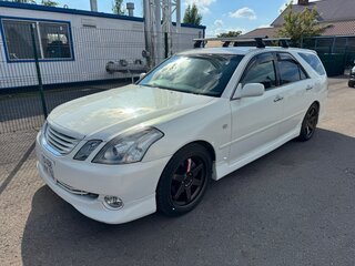 2002 Toyota Mark II Blit IX (X110), белый, 1399000 рублей, вид 2