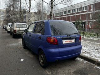 2007 Daewoo Matiz I Рестайлинг, синий, 90000 рублей, вид 4