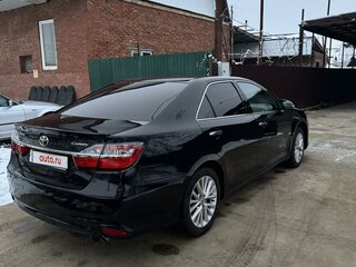 2015 Toyota Camry VII (XV50) Рестайлинг, чёрный, 2200000 рублей, вид 2