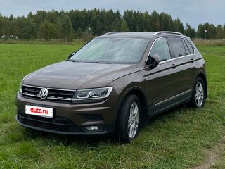 2018 Volkswagen Tiguan II, коричневый, 2300000 рублей, вид 1