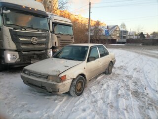 1989 Nissan Sunny N13, белый, 120000 рублей, вид 1