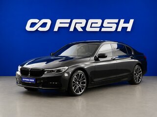 2016 BMW 7 серии Long 740Ld xDrive VI (G11/G12), чёрный, 3899077 рублей, вид 5