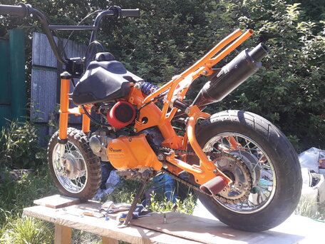 2002 Honda XR 50, красный, 150000 рублей, вид 2