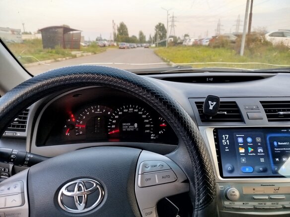 2008 Toyota Camry VI (XV40), серый, 950000 рублей - вид 4
