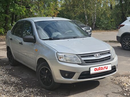 2017 Lada (ВАЗ) Granta I, серебристый, 390000 рублей, вид 3