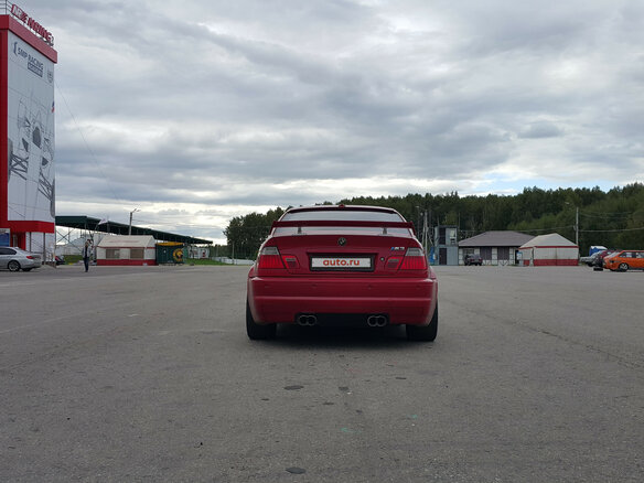 2002 BMW M3 III (E46), красный - вид 7