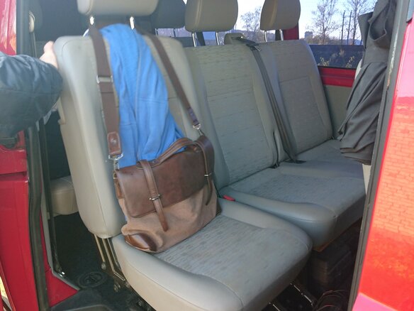 2010 Volkswagen Transporter T5 Рестайлинг, красный - вид 7