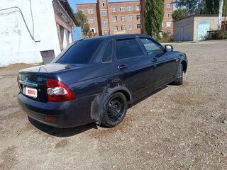 2008 Lada (ВАЗ) Priora I, чёрный, 194000 рублей, вид 5