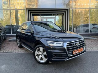 2018 Audi Q5 II (FY), синий, 2455000 рублей, вид 5