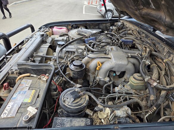 1996 Toyota Land Cruiser 80 Series Рестайлинг, зелёный, 1700000 рублей - вид 26